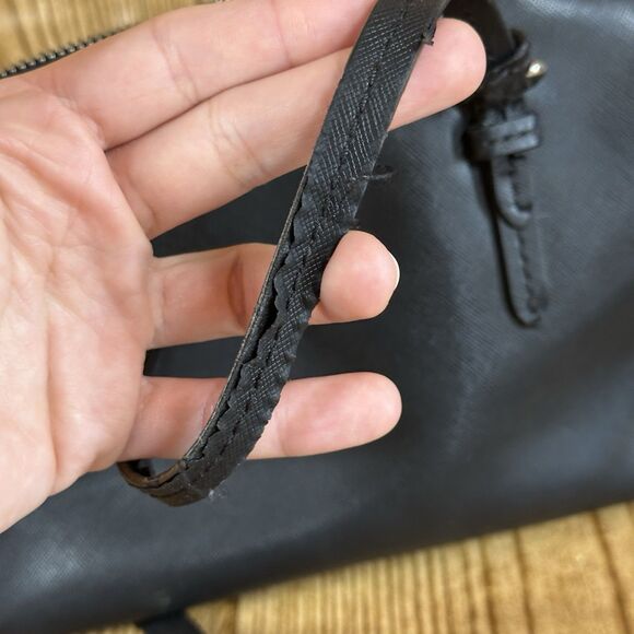 Coach Peyton Bennett Mini Satchel Black Leather Crossbody and Top Handles - Picture 16 of 16